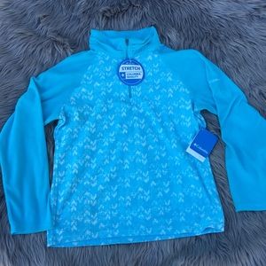 Columbia Glacial Print Half Zip Sweater